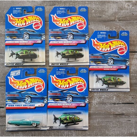 Hot Wheels Lot of 20 Diecast Cars Auburn Corvette Viper T-Bird Proper Chopper - Picture 5 of 13